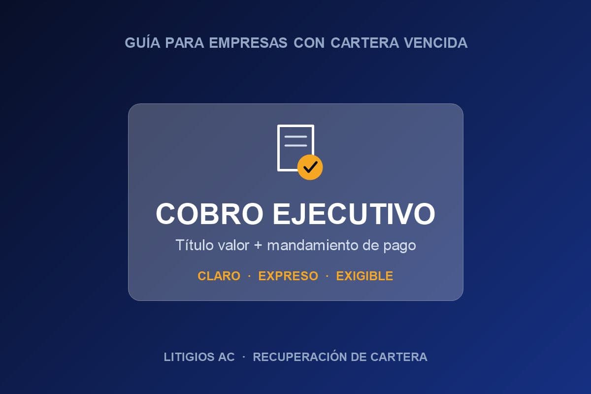 Proceso Ejecutivo de Cobro de Deuda en Colombia: Guía para Empresas